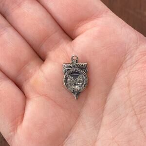Vintage Bates & Klinke 925 Sterling Silver "Royal Gorge Co" Bridge Pendant Charm